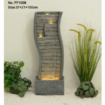 Waterfall Indoor Outdoor Fountain for House Office Garden Patio