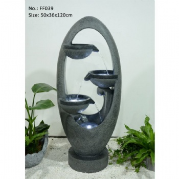 Interior Design Home Decor Water Fountain Outdoor Garden Yard Patio