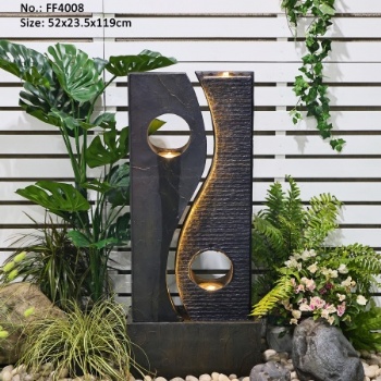 Landscape Circulating Water Fountain Flowing Water Feature Waterfall